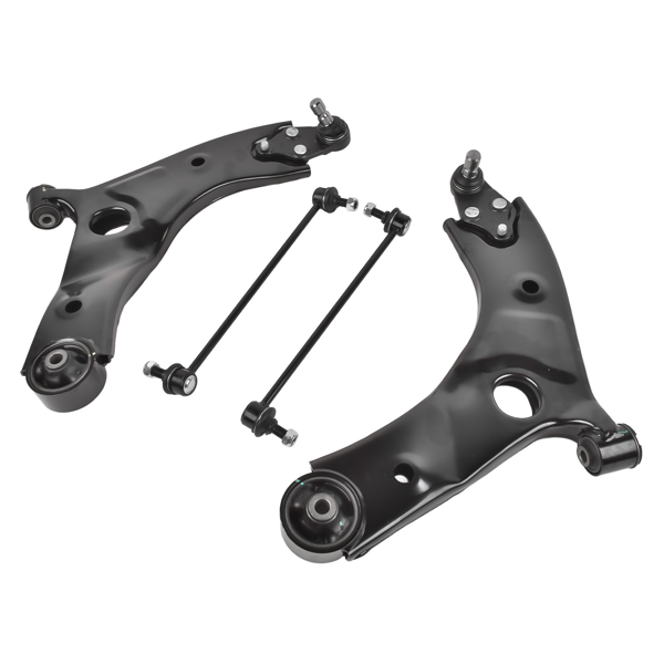 控制臂套装 2Pcs Front Lower Left and Right Suspension Control Arm Fit for Hyundai Palisade Kia Telluride 3.8L V6 2020-2024 Black-6