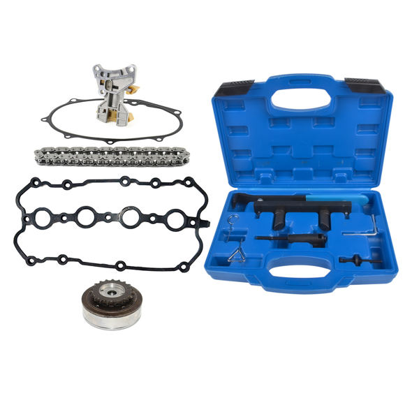 正时链条套装 Timing Chain & Tool Kit Replacement for 04-08 Audi VW BPY GTI A4 Jetta Passat 2.0 FSI TSI-1