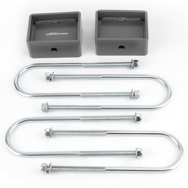 4" Rear Suspension Lowering Blocks fit for Chevy S10 GMC Sonoma 82-04 with Hardware-1