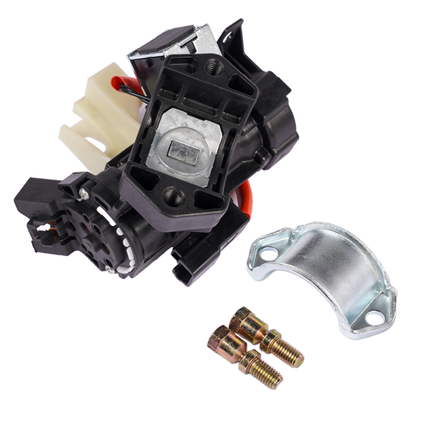 点火锁外壳 Ignition Lock Housing without Cylinder without Key Fits for Kia Forte Soul Seltos 2019-2024 Black 1Pc-3