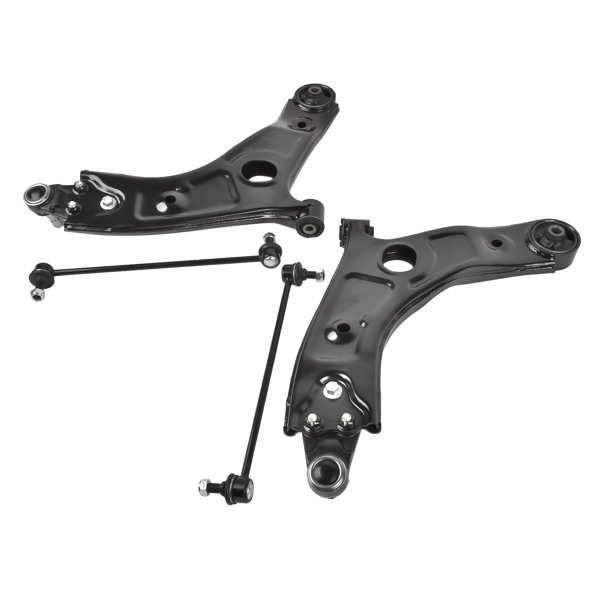 控制臂套装 2Pcs Front Lower Left and Right Suspension Control Arm Fit for Hyundai Palisade Kia Telluride 3.8L V6 2020-2024 Black-3