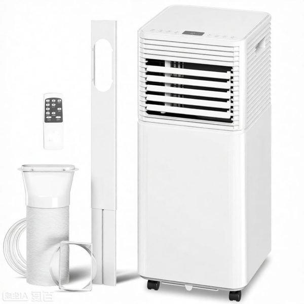 便携式空调-制冷除湿功能，远程控制，24小时定时器，LED屏幕-10