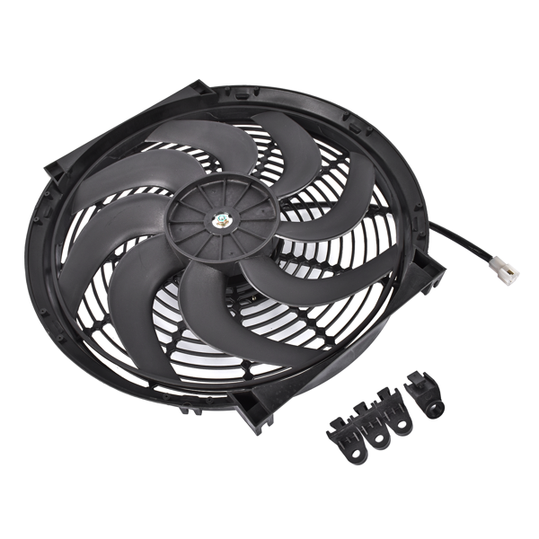 散热器风扇 12V 14" High Performance Puller Fan compatible with VA08-AP71/LL-53A 30102042 10 blades-2
