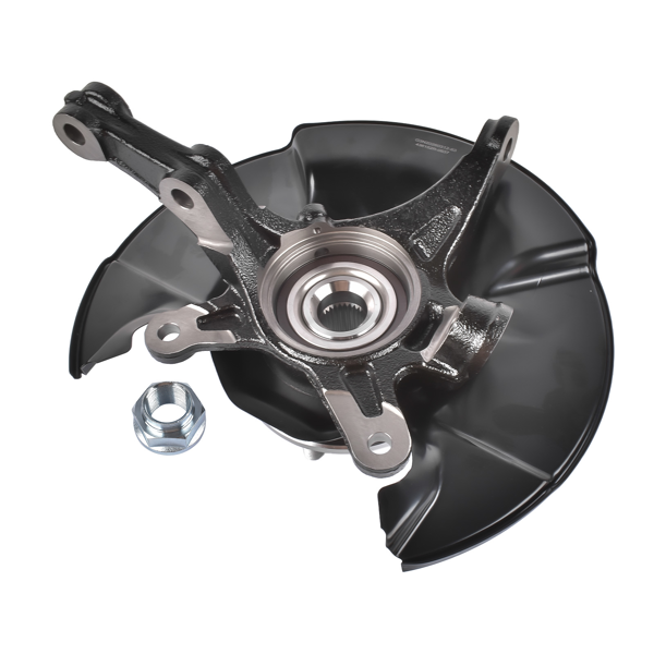 转向节总成 Steering Knuckle + Hub Bearing Fit for Honda Civic MUGEN Si 2006-11 L4 2.0L Front R-5