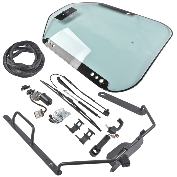 门框套装 Front Door Glass Kit Replacement for Bobcat A770 T450 T650 T740 S450 S550 S650 S740 7109661-2