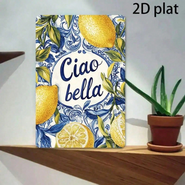CIFbuy 复古圆形铁皮招牌 8x8 英寸 复古金属墙面装饰 经典艺术牌匾 适用于酒吧 咖啡馆 酒吧间 车库 男人洞穴 家庭派对装饰（TikTok, temu 自提物流）-7