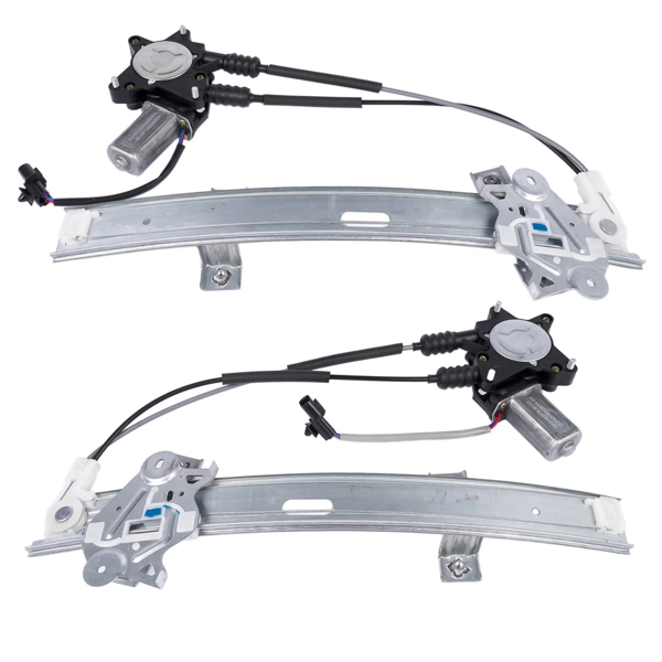 玻璃升降器 2X Front Power Window Regulator Replacement for Mitsubishi 3000GT Dodge Stealth 3L V6 GAS-7