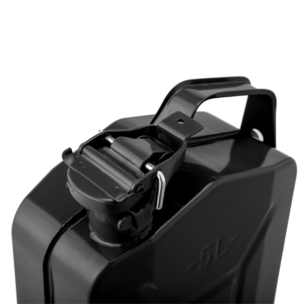 【认证未出】1pcs  铁质 5L 黑管 0.6mm 油桶 黑色-12