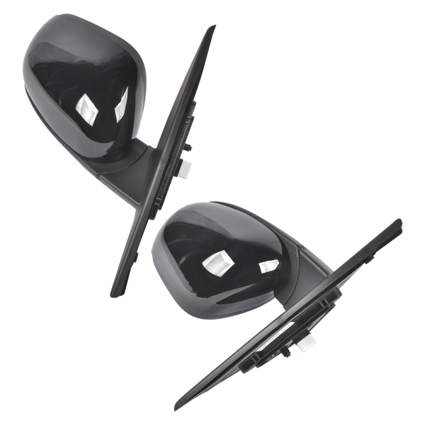 后视镜 Left and Right Manual Fold Non-Heated Door Mirror Fits for Kia Soul LX Hatchback 1.6L 2.0L L4 2020-2025 Black 2Pcs-4