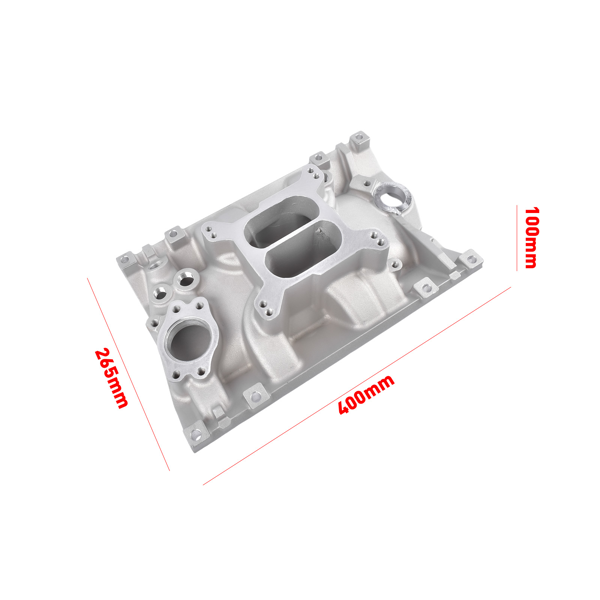 进气歧管 2114 Intake Manifold Dual Plane Fits for Chevy 90 Deg V6 3.8L 4.3L Vortec 1985 and Up-8