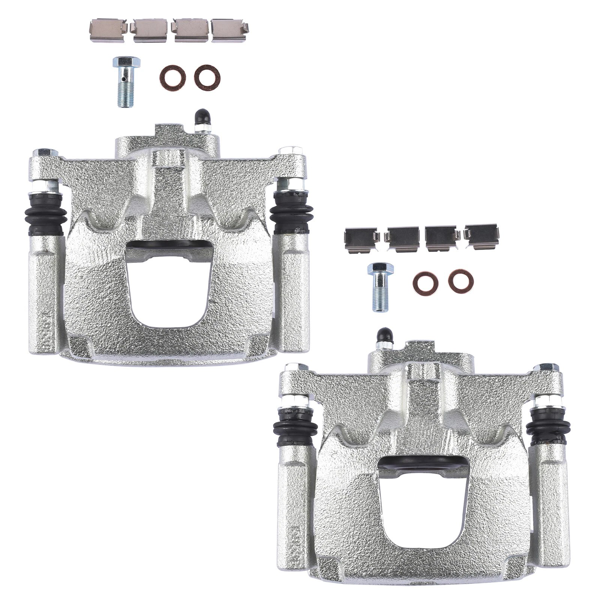 刹车钳 2pcs Rear Brake Caliper w/Bracket Replacement for Dodge Nitro Jeep Liberty Wrangler 3.8L V6-7
