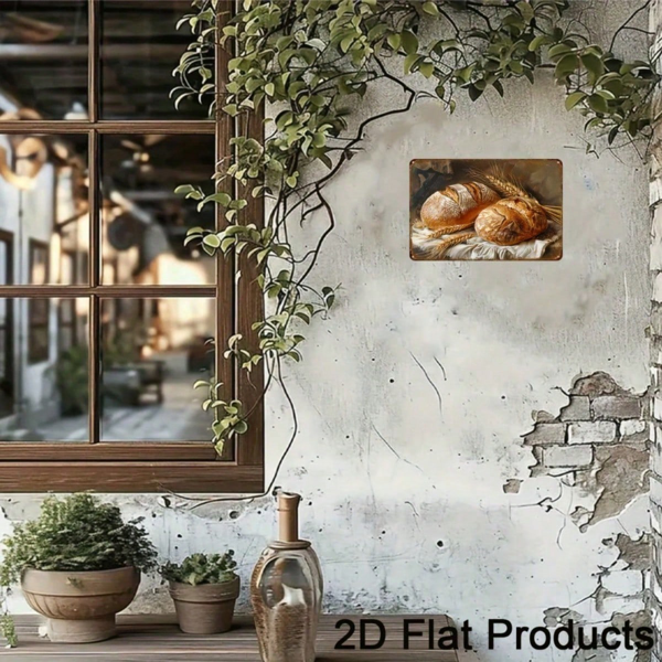 CIFbuy 复古德国语名言 2D 平面金属标牌 8x12 英寸 乡村德语短语墙饰 复古易挂铁质壁挂装饰标牌（TikTok, temu 自提物流）-6