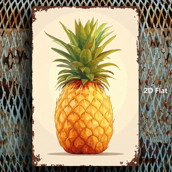 CIFbuy 可爱柯基犬屁股金属墙饰 8x12 英寸，带“和毛茸茸的它聊聊”字样2D平面铁艺墙面装饰，耐用威尔士柯基犬主题（TikTok, temu 自提物流）-3