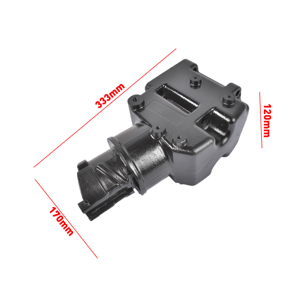 排气歧管 2Pcs Manifold Riser Kit Fit for MerCruiser 1981-2002 Small Big Block V8 V6 18-1976-1-12