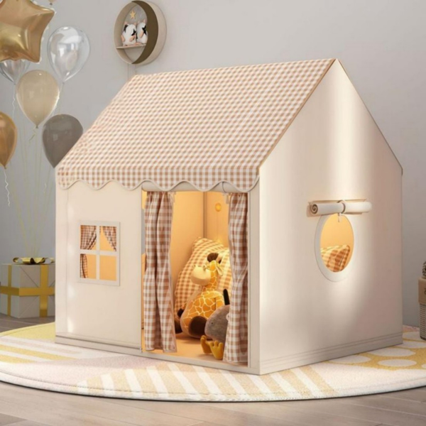 Princess Castle Tent Children Playhouses Baby Foldable Toy Indoor Outdoor Gift-3