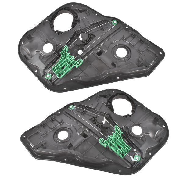 玻璃升降器 2Pcs Rear Left and Right Plastic Power Window Regulator Fits for Hyundai Santa Fe 2019-2022 83471S1000 83481S1000-4
