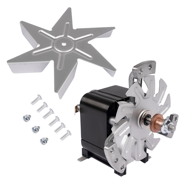 烤箱电机 Oven Motor Replacement for Commercial Oven Models E22M3 E25 E31 E32 OEM M242024K 0.60A/0.55A-2