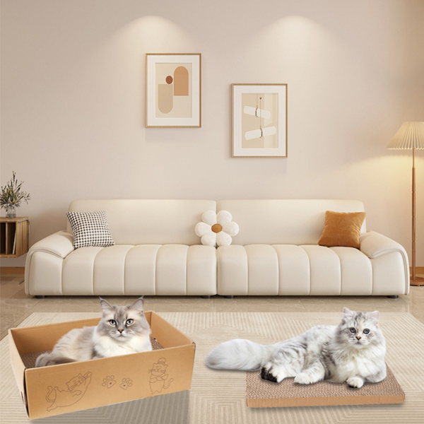 5片装猫抓板双面可用猫纸板-11