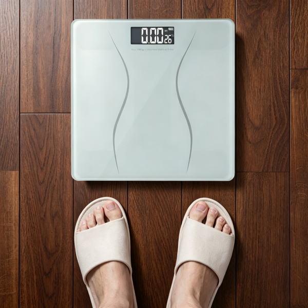 28*28cm 180kg 体重秤 小蛮腰 白色-12