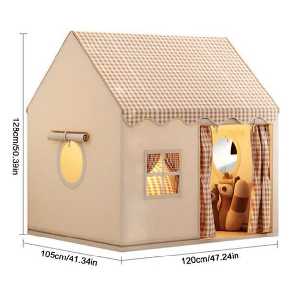 Princess Castle Tent Children Playhouses Baby Foldable Toy Indoor Outdoor Gift-5