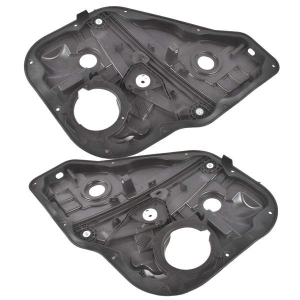玻璃升降器 2Pcs Rear Left and Right Plastic Power Window Regulator Fits for Hyundai Santa Fe 2019-2022 83471S1000 83481S1000-6