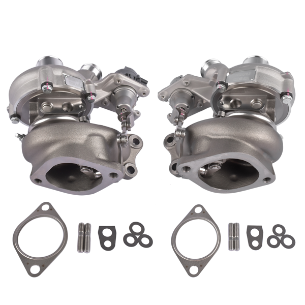 涡轮增压器套装 Twin Turbo Turbocharger K03 Replacement for Ford F-150 Expedition Navigator 3.5L 2018-2023-5