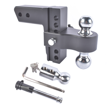 拖车挂接装置 Tri-Ball (1-7/8" x 2" x 2-5/16")with Dual Pin Key Locks and a Wrench Single-Sink