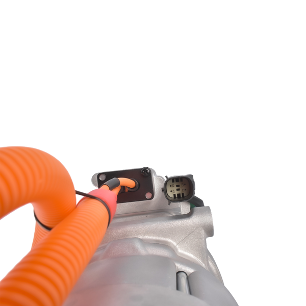 汽车空调压缩机 125W Belt Driven A/C Compressor Fits for Tesla Model S Model X 2016-2020-8