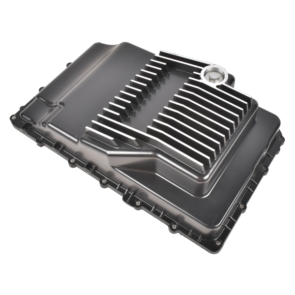 油底壳 Transmission Oil Pan Replacement for Ford Lincoln 2018-2024 Brushed Aluminum Deep 10R80-3