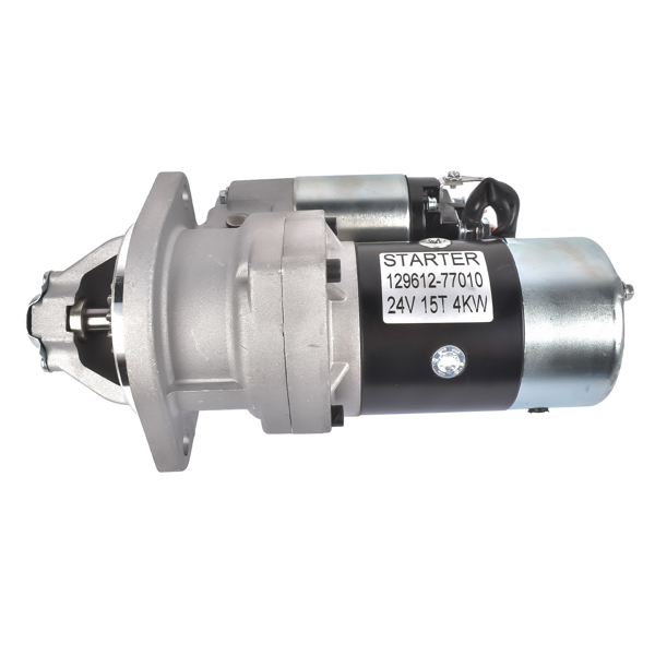 起动机 Starter Replacement for Yanmar Engine 4TNV84T 4TNV84T-DFM 129612-77011 24V 15 Teeth 4KW-5