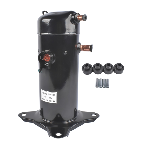 制冷压缩机 208V R-410a Scroll Refrigeration Compressor with 1Phase Replaces for ZP34K6EPFV130 ZP34K6E-PFV-130-6