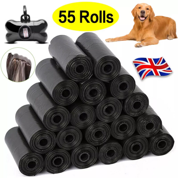UK1100x 宠物垃圾袋带分配器（20个一卷一包55卷）22*30