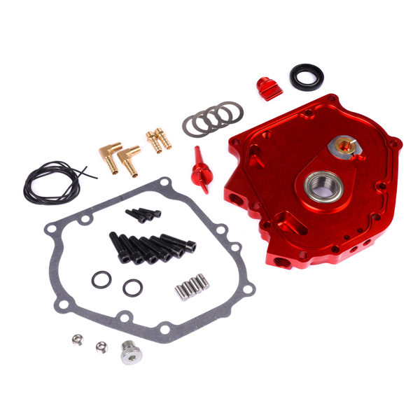 发动机侧盖 Side Cover Replacement for Predator 212cc Non Hemi Ghost 212 With Dual Bearing Sidecover Red-7