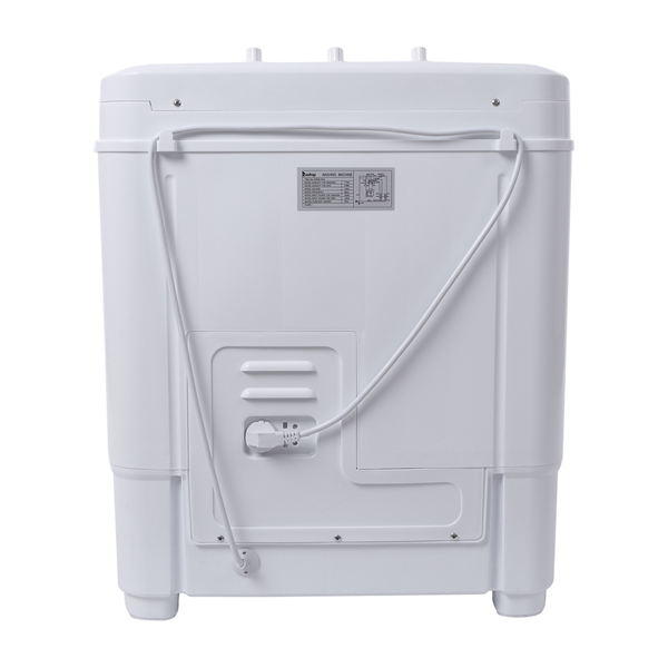 美规 XPB35-ZK35 14.3Lbs 洗衣机 110V 360 双桶 塑料 灰色盖板 半自动-8