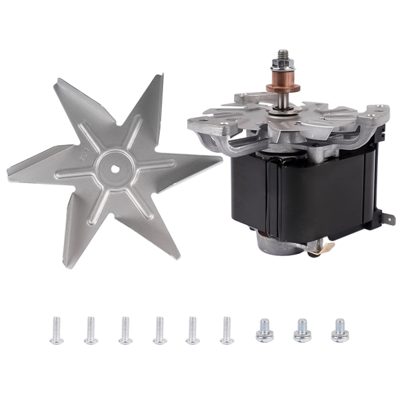 烤箱电机 Oven Motor Replacement for Commercial Oven Models E22M3 E25 E31 E32 OEM M242024K 0.60A/0.55A-1