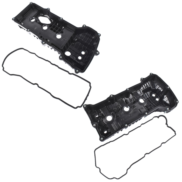 气门室盖 2PCS Valve Cover Left+Right Replacement for Ford F-150 2013-16 Lincoln Navigator 15-17 3.5L-3