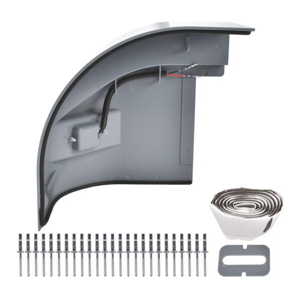 角帽套件 Passenger Side Corner Cap with LED Light Curbside Fits for Trucks-6