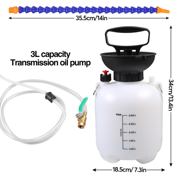 3L油泵注油器+1.5m管+35.5cm万向管-3