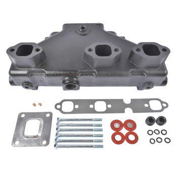 禁售Amazon 排气歧管 Exhaust Manifold Dry Joint Riser Replacement for Mercruiser GM 4.3 2002-UP Boats 864612T01