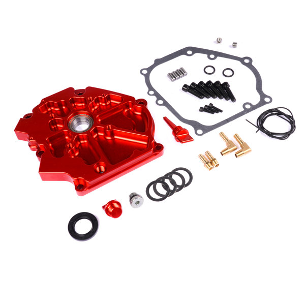 发动机侧盖 Side Cover Replacement for Predator 212cc Non Hemi Ghost 212 With Dual Bearing Sidecover Red-1
