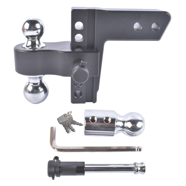 拖车挂接装置 Tri-Ball (1-7/8" x 2" x 2-5/16")with Dual Pin Key Locks and a Wrench Single-Sink-3