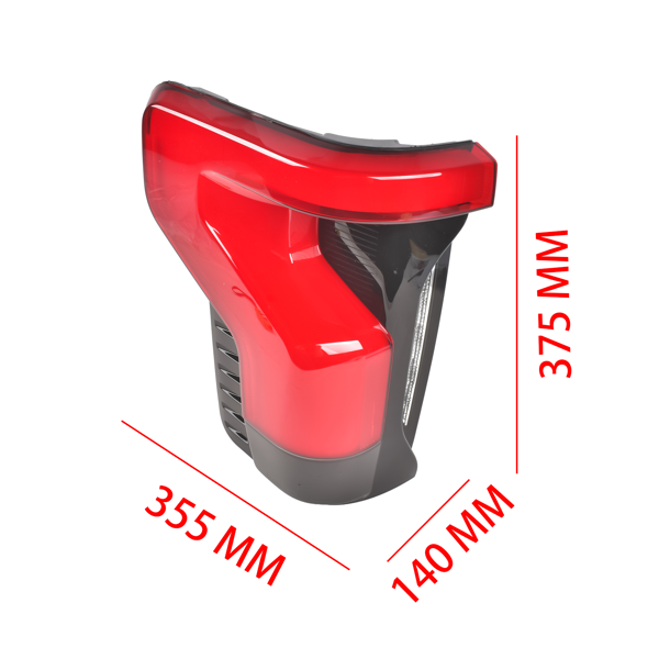 尾灯 Left Side LED Tail Light Rear Brake Lamp Replacement for Ford F-150 2022-2024 NL34-13B505-BG-3