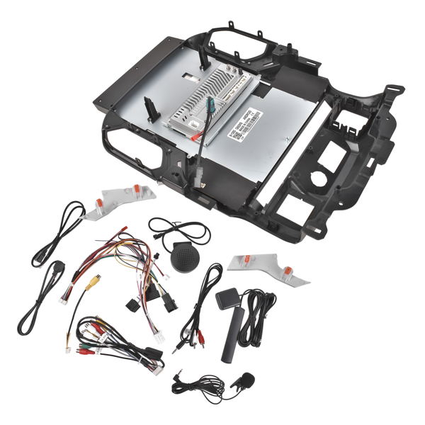中控系统触摸屏 17" 8 Core+8G+128GB Compatible with Android 13 Smart Radio GPS Screen Fits for Chevrolet Silverado GMC Sierra 2019-2025-4