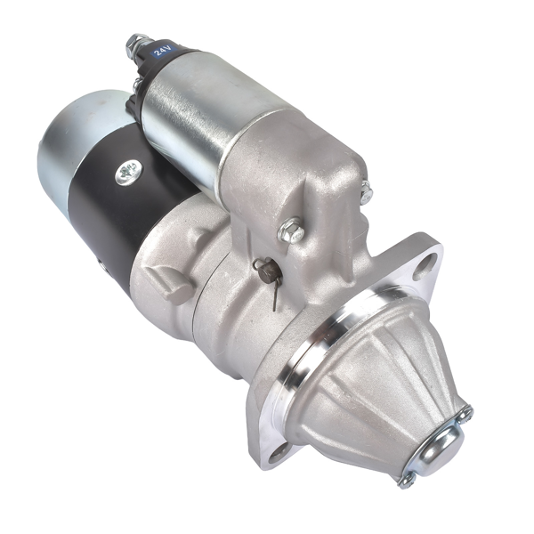 起动机 Starter Replacement for Yanmar Engine 4TNV84T 4TNV84T-DFM 129612-77011 24V 15 Teeth 4KW-7