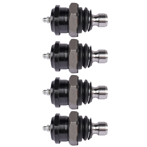 球头套装 4x Front Suspension Lower and Upper Ball Joints Replacement for Polaris Ranger XP 900 2013+-2