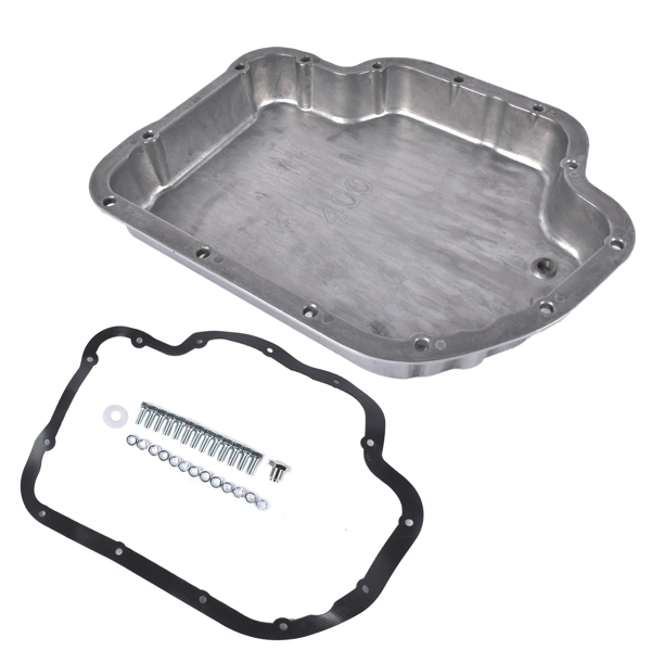 变速箱油底壳 2-1/4" Deepth Transmission Oil Pan Fits for GM Chevy TH400 Turbo 400 Transmissions-2