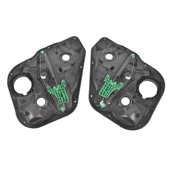 玻璃升降器 2Pcs Rear Left and Right Plastic Power Window Regulator Fits for Hyundai Santa Fe 2019-2022 83471S1000 83481S1000-2