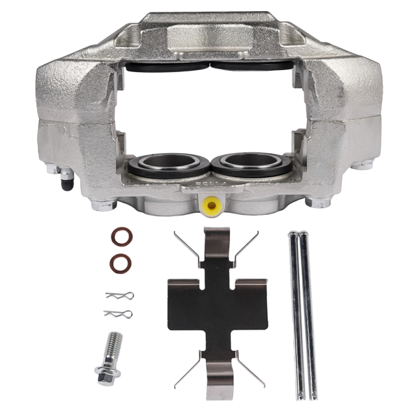 刹车钳 Front Right Brake Caliper Fits for Cadillac Escalade Chevrolet Silverado 1500 GMC Sierra 1500 2019-2024 Silver 1Pc-3