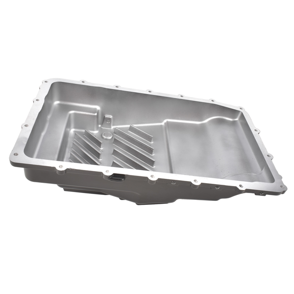 油底壳 Transmission Oil Pan Replacement for Ford Lincoln 2018-2024 Brushed Aluminum Deep 10R80-7