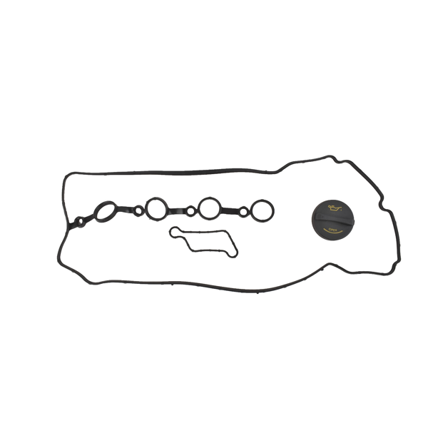 气门室盖 Aluminum Engine Valve Cover with Gasket Fits for Kia Rio Optima 2016-2020 Hyundai Elantra Silver 1Pc-9